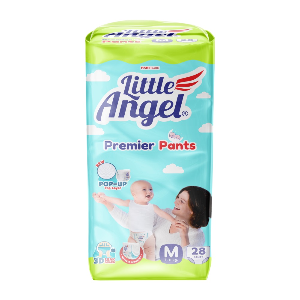 Детские подгузники-трусики Little Angel Premier Pants M 28 шт