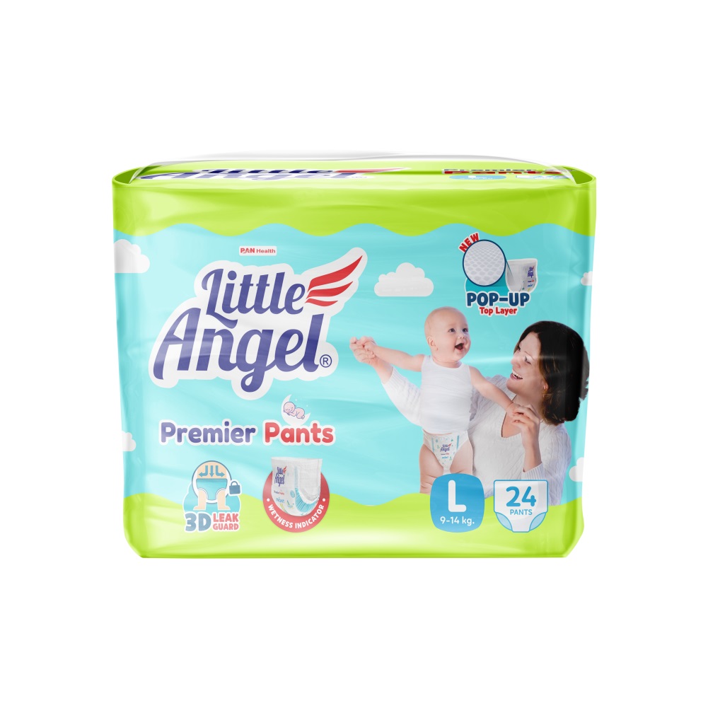 Детские подгузники-трусики Little Angel Premier Pants L 24 шт